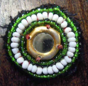 Rosetón afgano 3 cm. de diámetro