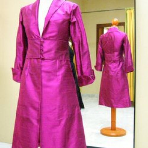 Chaqueta de fiesta en seda salvaje autentica de la India (3)