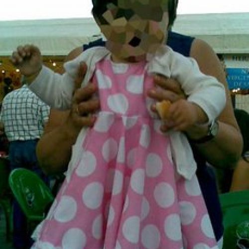 Traje de flamenca para bebé (1)