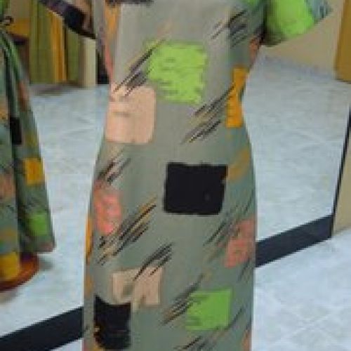 Vestido estampado (delantero)