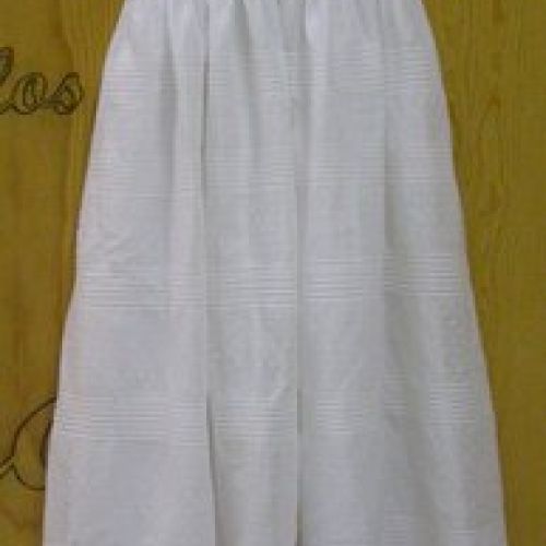 Faldón de bautizo, sin lazos