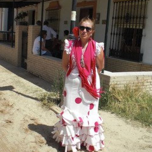 Traje flamenca