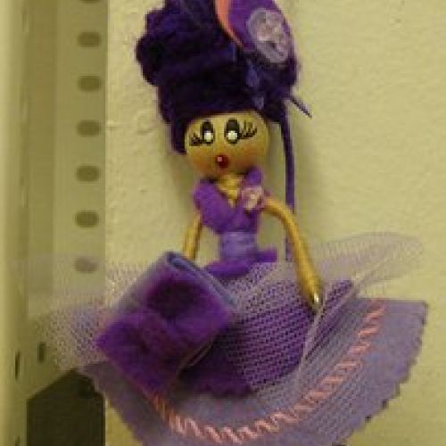 Broche "Quekas". Vendido