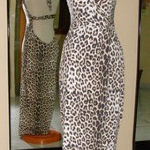 Vestido leopardo, delantero (1)