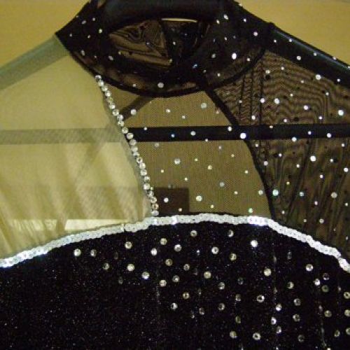 Maillot Lluvia Plateada. Detalle pecho