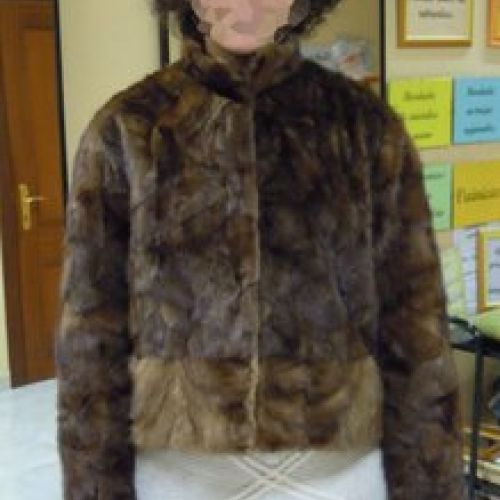 Chaquetón de piel (delantero)