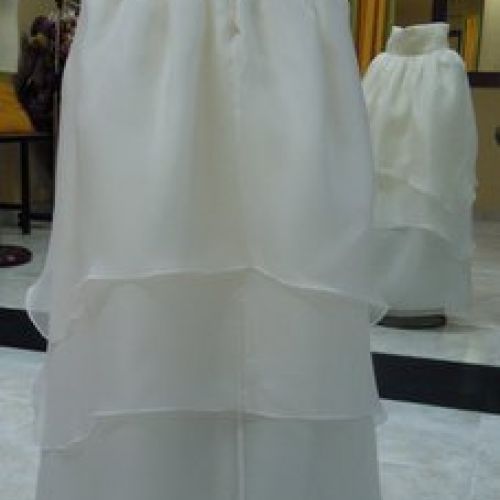 Falda de gasa (trasero)