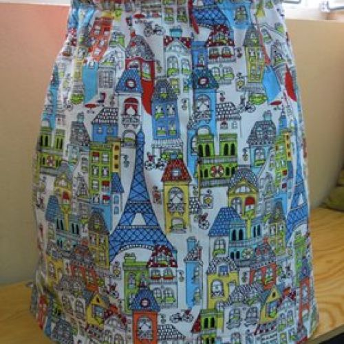 Falda para niña (trasero)