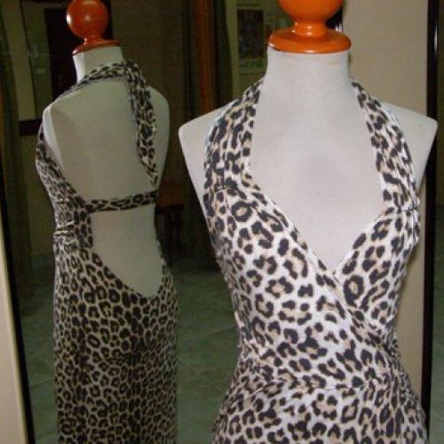 Vestido leopardo, detalle escote y espalda (3)