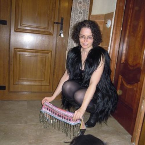 Chaleco de pelo de cabra del Himalaya