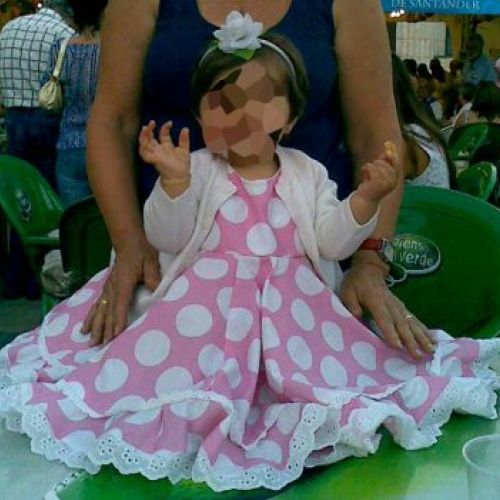 Traje de flamenca para bebé (2)
